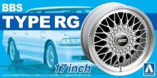 Aoshima Bunka Kyozai (AOSHIMA) The Tuned Parts No.01 1/24 BBS RG 17-inch Plastic Model Kit Parts