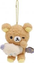 San-X Rilakkuma hanging stuffed toy Lila MO14301