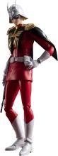 TAMASHII NATIONS SHFiguarts Mobile Suit Gundam Char Aznable, approximately 155mm, PVC & ABS painted action figure