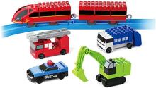 Takara Tomy Tomica Plarail Blocks Entry Set Toys for ages 3 and up