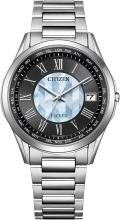 CITIZEN Exceed Watch Limited Edition Mother-of-Pearl CB1110-70W Men's Silver Black