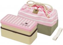 HAKOYA Oval Compact Bento Sakura Pink
