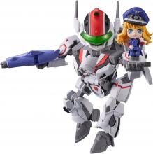 TINY SESSION Macross F VF-25F Messiah Valkyrie (Alto machine) with Sheryl about 100mm PVC & ABS painted movable figure