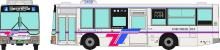 Tommy Tech Nationwide Bus Collection JB090 Tokushima Bus Diorama Supplies Diorama Supplies 335375