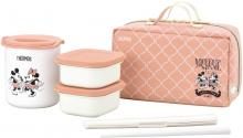 Thermos thermal insulation lunch box about 0.6 go Disney beige pink DBQ-254DS BEP