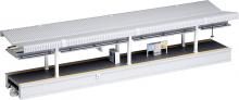 KATO N gauge local line facing platform with roof 23-134 model railroad supplies