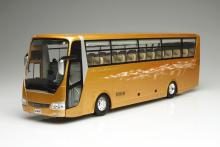 1/32 Tourist BUS Series No.4 EX-1 Mitsubishi Fuso Aero Queen Super High Decker (with bus guide and driver figures)