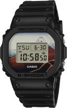 CASIO G-Shock Watch Made in Japan with a Katsushika Hokusai design by Yamashita Hakuu DW-5600KHSH25-1JR Men's Black