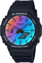 CASIO G-SHOCK Virtual Rainbow: Gamer's RGB Series GA-2100RGB-1AJF
