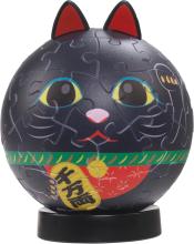 Puzzle Rolling Maneki-neko Bla...