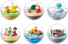 Re-ment Pokemon Terrarium Collection EX ~To the world of Paldea~ 1BOX Approximately H100 x W70 x D70mm Made of PVC