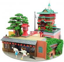 Sankei Miniature Kit Studio Ghibli Series Ponyo on the Cliff by the Sea Sosuke and Ponyo's House 1/150 Scale Paper Craft MK07-08 (N)