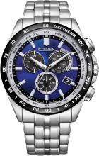 CITIZEN Citizen Collection Watch Light-powered Eco-Drive Radio-controlled Waterproof UNITE with BLUE Limited Edition Silver Blue CB5874-81L Men's Silver