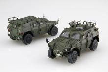 1/72 Military Series No.14 Air Self-Defense Force Light Armored Mobile Vehicle Plastic Model