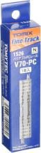 TOMIX N gauge curved PC rail C280-45-PC F 4 pcs set 1191 Model railroad supplies