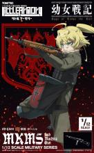 Tomytec Little Armory x Saga of Tanya the Evil LA-YS03 Saga of Tanya the Evil Tanya MKMS Submachine Gun 1/12 Scale Unpainted Assembly Runner Kit 333548