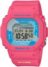 BABY-G Baby-G BGD-565 Series Small Slim Square BGD-565-4JF Ladies Watch Battery-powered Digital Pink Beige Domestic Genuine Casio
