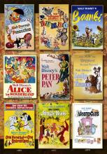 1000Pieces Puzzle Disney Movie Poster Collection Disney Animations (51x73.5cm)