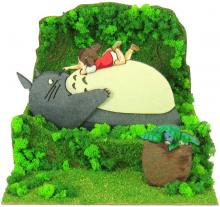 Sankei Studio Ghibli mini Spirited Away Oil Shop and Chihiro Non-scale Paper Craft MP07-11