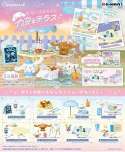 Re-Ment Sanrio Characters Cinnamoroll Nanairo Sora Cafe Terrace Box Product All 8 Types 8 Pieces Made of PVC
