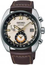Seiko Astron Origin Series Chronograph Model SBXY027 Men's Watch Solar Radio Titanium Black Made in Japan