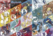 (Made in Japan) Beverly 100-Piece Jigsaw Puzzle: Mega Evolution Pokémon Battle! (26x38cm) 100-065