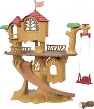 Sylvanian Families forest pounding tree house co-61