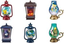 Re-Ment Pokemon Lantern Diorama Miniature 1 Box H130mm x W70mm x D80mm PVC