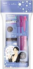 Tombow Pencil Water-based felt-tip pen Play color 3 color set Architect with handsome sticky note GCF-311PB