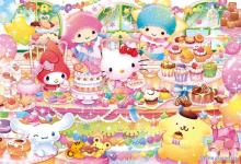 (Made in Japan) Beverly 1000 Piece Jigsaw Puzzle Happy Sweets Party (49 x 72) 1000-089