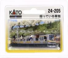 KATO N Gauge Seated Passenger 24-205 Diorama Supplies
