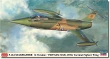 Hasegawa 1/48 US Army F-104 Starfighter (C type) Vietnam War 479th Tactical Fighter Wing Plastic Model 07533