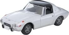 Tomytec Tomica Limited Vintage 1/64 Scale LV-139c Toyota Sports 800 with Custom Wheels, Silver, 1969 Model, Finished Product, 336037
