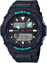 BABY-G Baby-G BGD-565 Series Small Slim Square BGD-565-1JF Ladies Watch Battery-powered Digital Black Inverted LCD Domestic Genuine