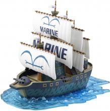 One Piece Great Ship (Grand Ship) Collection Garps Warship (From TV animation ONE PIECE) Color-coded plastic model