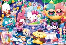 (Made in Japan) Beverly 300-piece jigsaw puzzle Sanrio Characters Magic Laboratory (26 x 38) 300-144