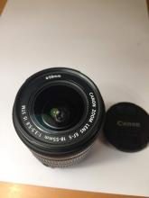 Canon standard zoom lens EF-S18-55mm F3.5-5.6 IS STM APS-C compatible