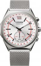CITIZEN ANA-DIGI TEMP Reproduction Model Wristwatch Silver JG2101-78E