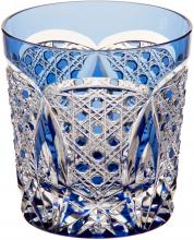 Adelia Tsugaru Vidro Sake Cup 12 Months Collection (Ochoko/Sake Cup/Sake Cup/Mini Glass) January (Yukimi)・F-62196