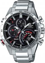 CASIO Edifice TOM'S Tie-up Model Smartphone Link Online Limited Model EQB-1100TMS-1AJR Men's Silver