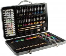 Holbein color pencil 150 colors set wooden box