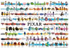 1000Pieces Puzzle Disney & Disney/Pixar Heroine Collection Stained Glass World' smallest 1000Pieces (29.7x42cm)