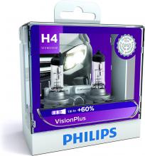 Philips Automotive Bulb & Light Headlight Halogen H4 3300K Vision Plus Car Inspection Compatible 2 Pieces PHILIPS VisionPlus 12342VPS2 (Amazon.co.jp Exclusive)