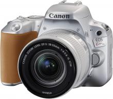 Canon Digital SLR Camera EOS Kiss X9 Silver Lens Kit EF-S18-55 F4 STM Included KISSX9SL-1855F4ISSTMLK