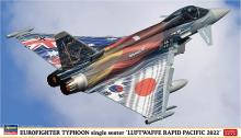 Hasegawa 1/72 Luftwaffe Eurofighter Typhoon Single Seat Rapid Pacific 2022 Plastic Model 02430