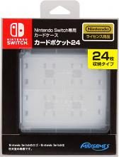 [Nintendo Licensed Product] Card Case for Nintendo Switch Card Pocket 24 White