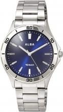 SEIKO ALBA Solar With date and day display Hard Rex nylon band AEFD556Men's