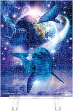 Yanoman 150 Piece Petit Paris Clear Jigsaw Puzzle LASSEN The Gift of the Universe (7.6x10.2cm) 2308-63 No glue required, no frame required, includes mini easel, and piece request postcard
