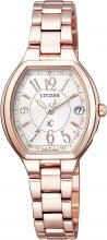 CITIZEN xC basic collection Eco-drive radio clock Happy Flight limited model World limited 2,500 ES9362-52X Ladies Pink Gold