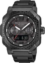 Casio Pro Trek Watch (Official Japanese Product) Climber Line White Mountaineering? Collaboration Model, Radio-Controlled Solar Watch, Eco-Friendly Materials, Sapphire Crystal, PRW-B1000WM-1JR, Men's, Black